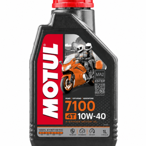 Motul 7100 10W-40 4T 4 Zamanlı Tam Sentetik Motosiklet Yağı 1 L