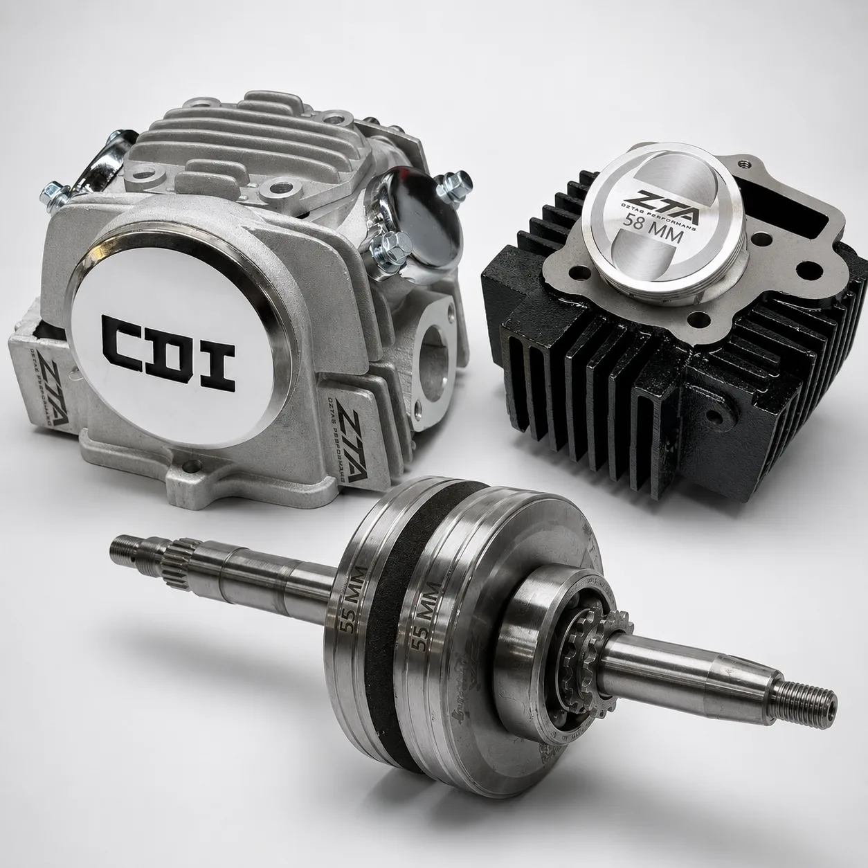 CUP 145cc 58mm Performans Kit / Çift Debriyajlı Tüm Motorlara Uyumludur