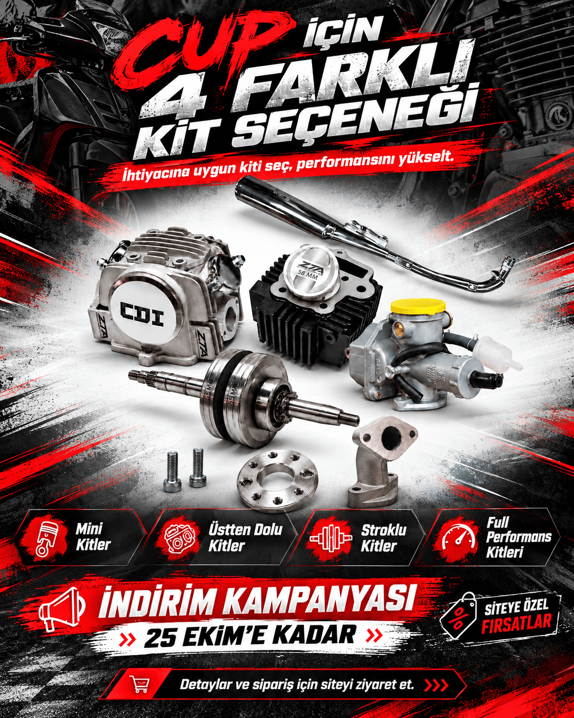 Öztaş Performans CUP CG Kit Kampanyası